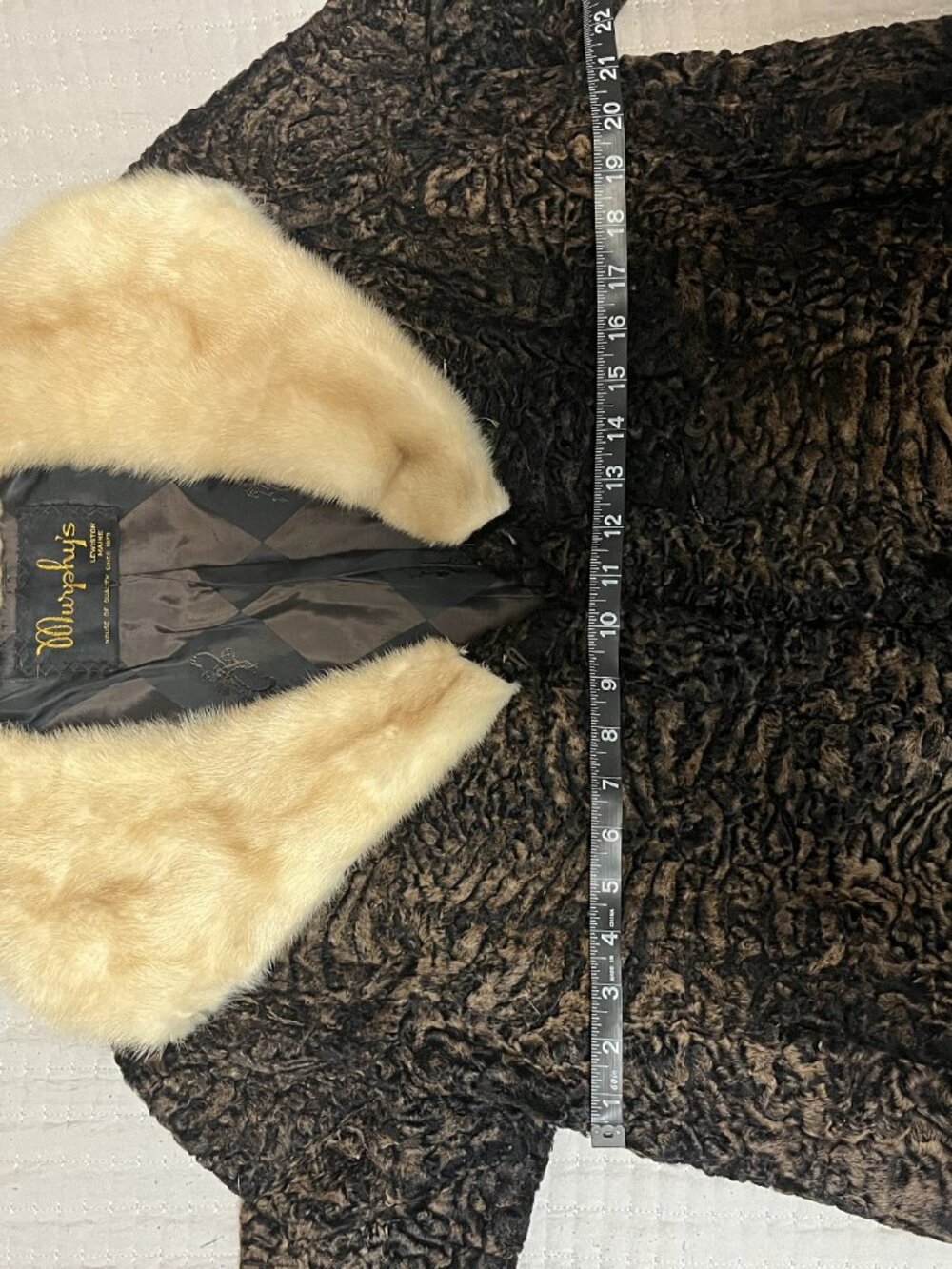 Vintage Persian Lamb Fur coat - Picture 7 of 8